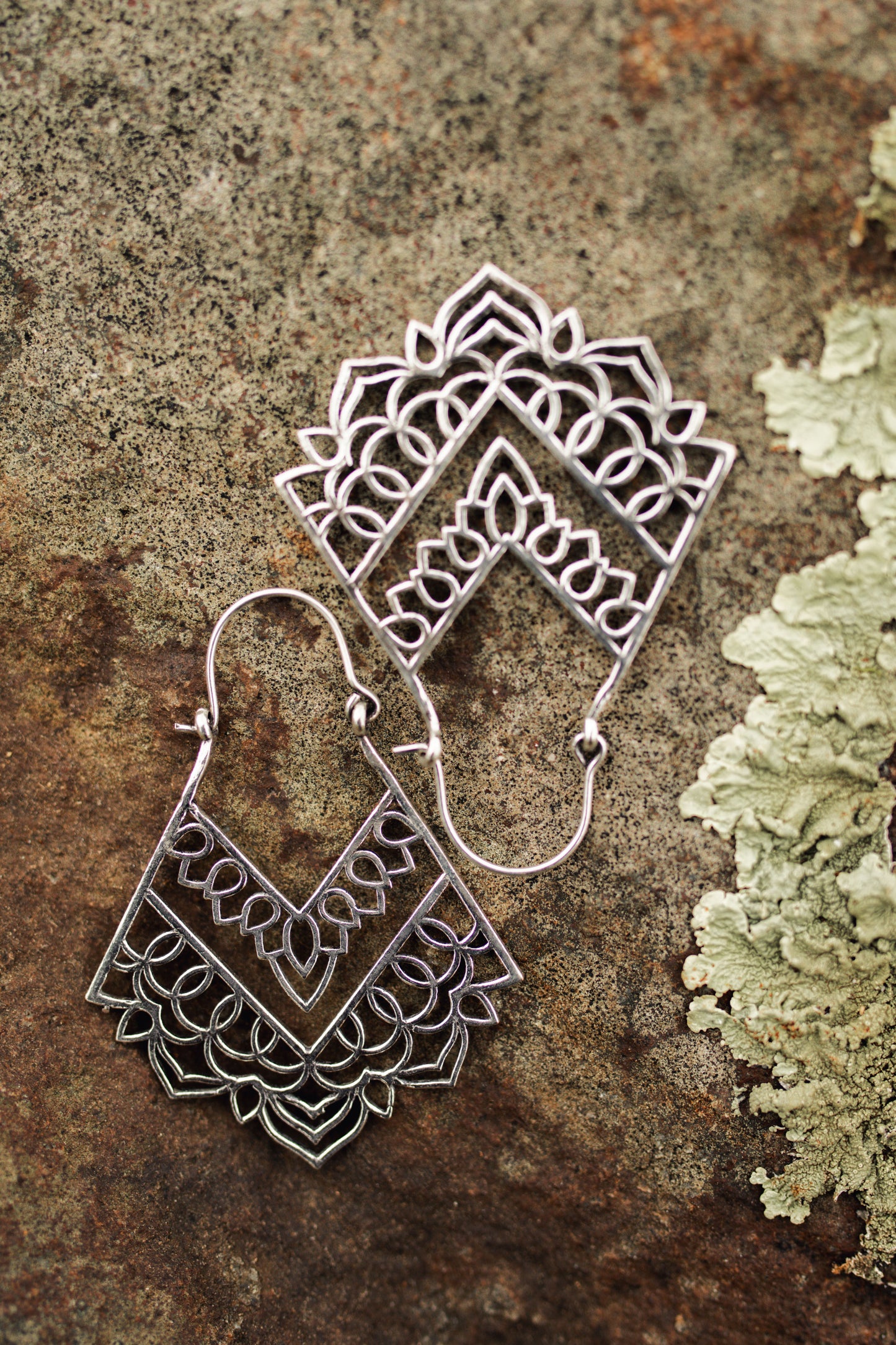 Leela Earrings | Silver-plated