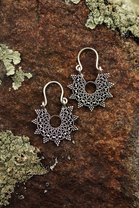 Nava Earrings | Silver-plated