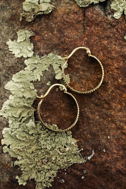Nisha Hoop | Brass