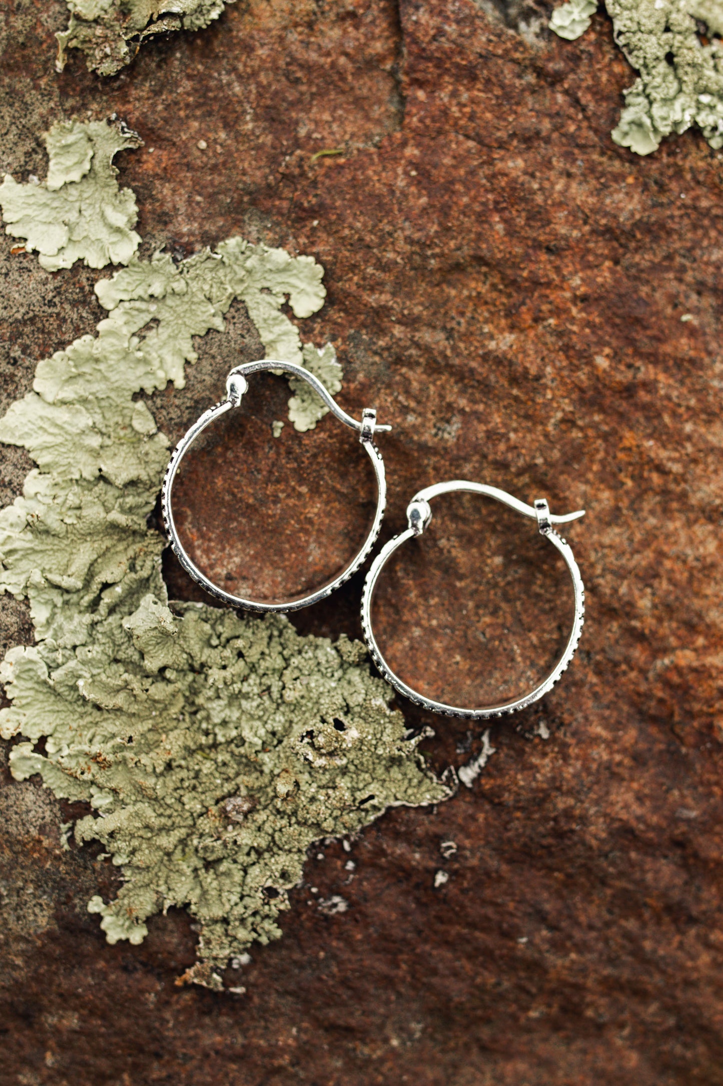 Nisha Hoop | Silver-plated