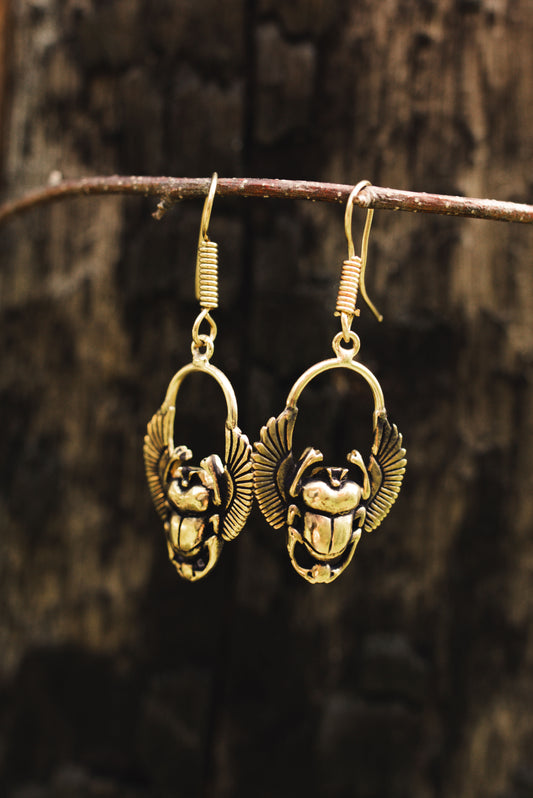Raaz Earrings | Brass