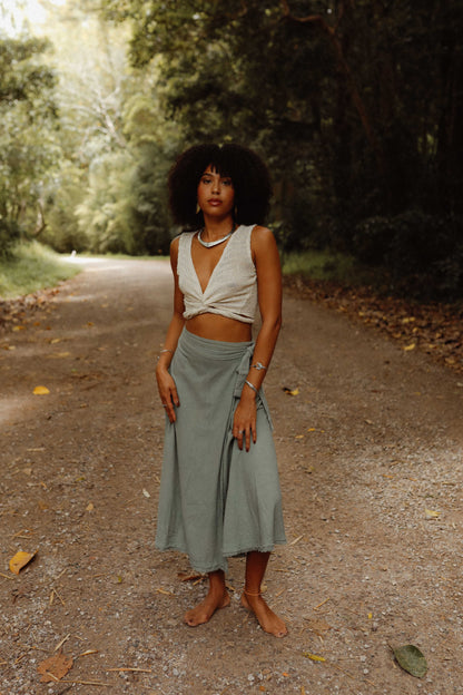 Wrap Skirt | Midi